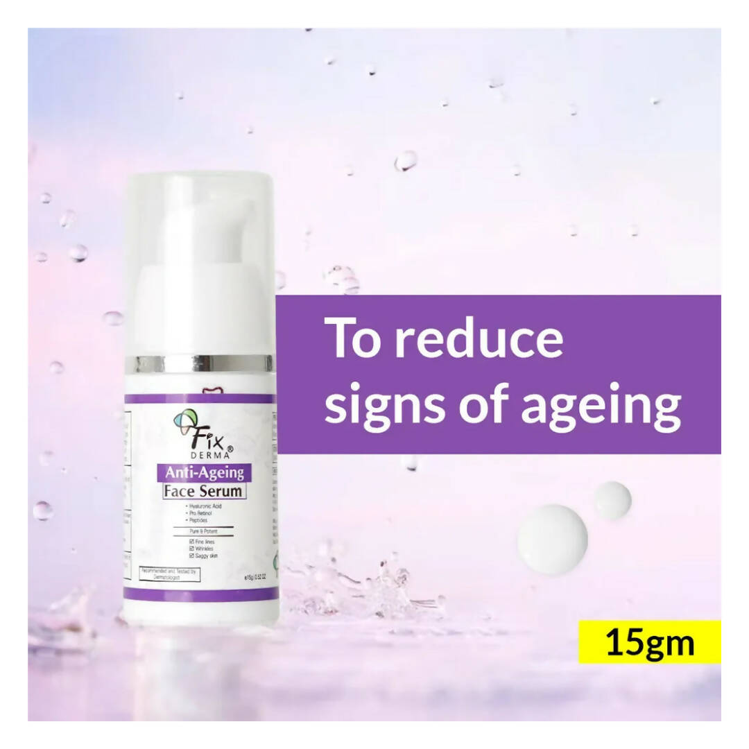 Fixderma Anti Ageing Face Serum - Distacart