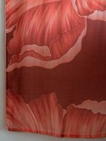 Thumbnail for Suta Maroon Floral Pure Cotton Saree - Distacart