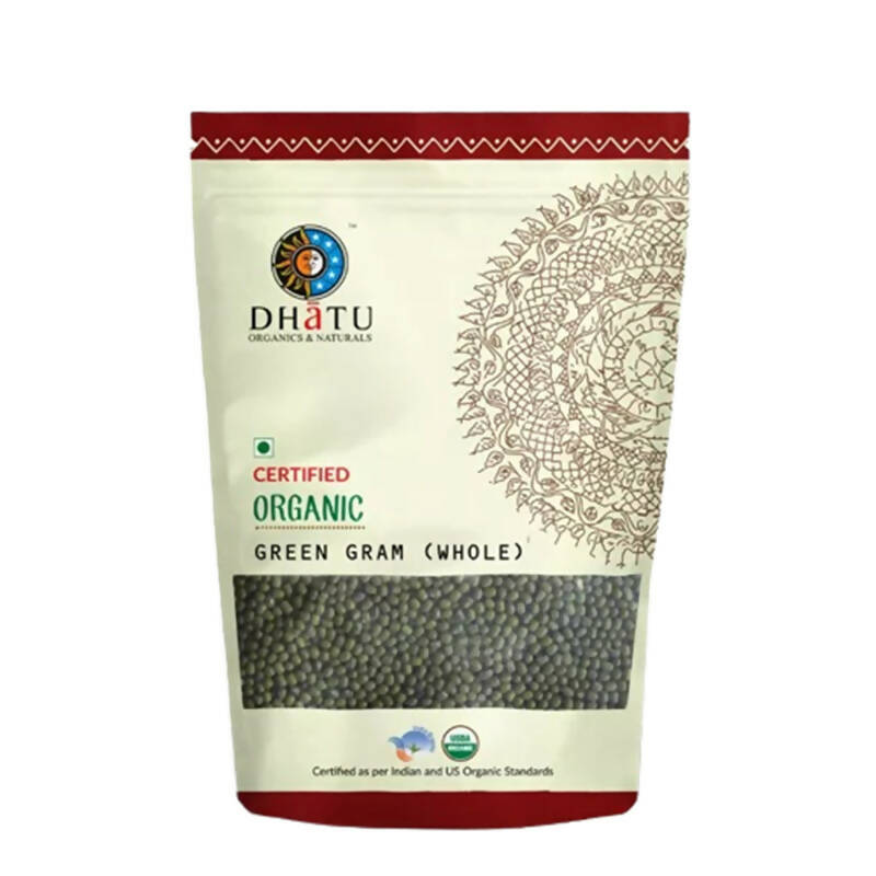 Dhatu Organics & Naturals Green Gram (Whole) - Distacart