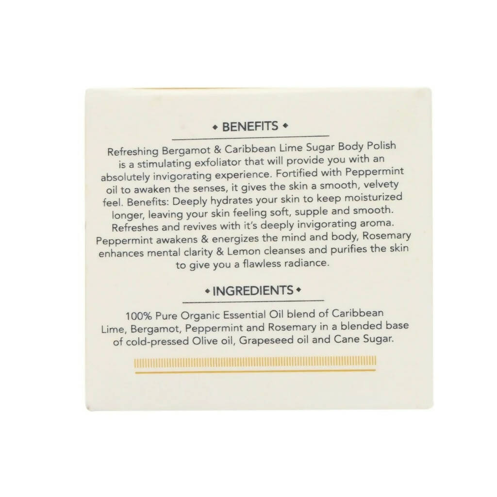 Februus Organics Bergamot & Caribbean Lime Body Polisher - Distacart