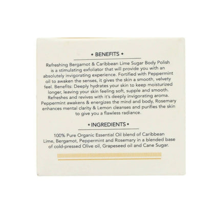 Februus Organics Bergamot & Caribbean Lime Body Polisher - Distacart