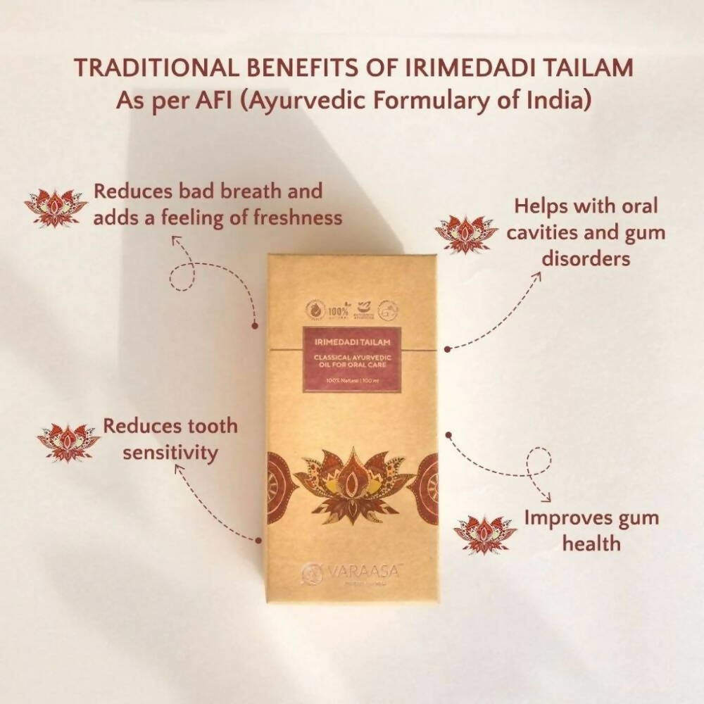 Varaasa Irimedadi Tailam - Distacart