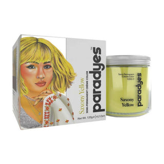 Paradyes Saxony Yellow Semi-Permanent Hair Color - Distacart