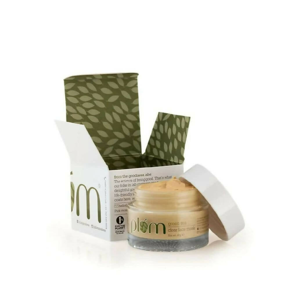 Plum Green Tea Clear Face Mask - Distacart
