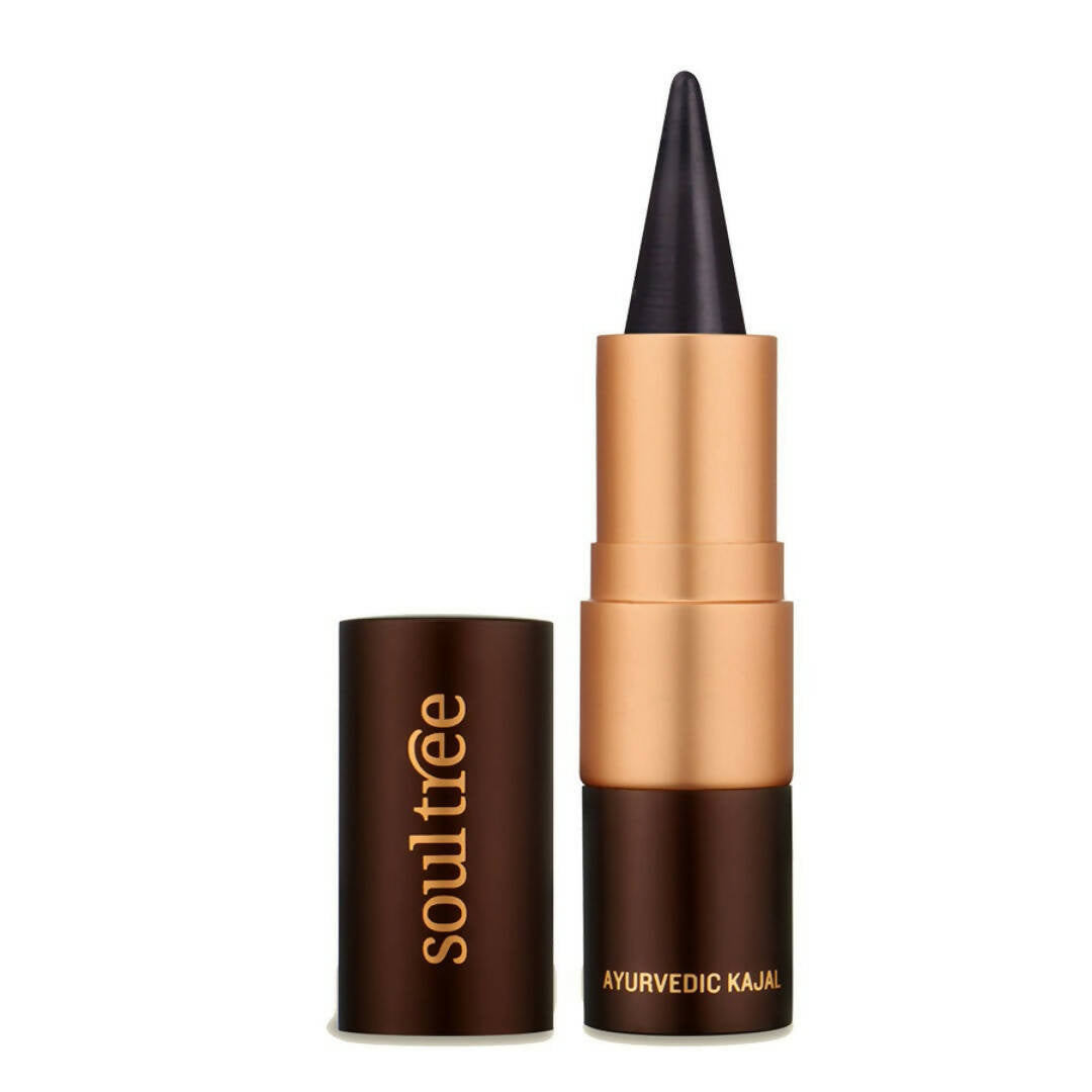 Soultree Ayurvedic Kajal - Pure Black 011 - Distacart