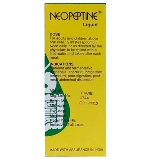 Raptakos Neopeptine Liquid - Distacart