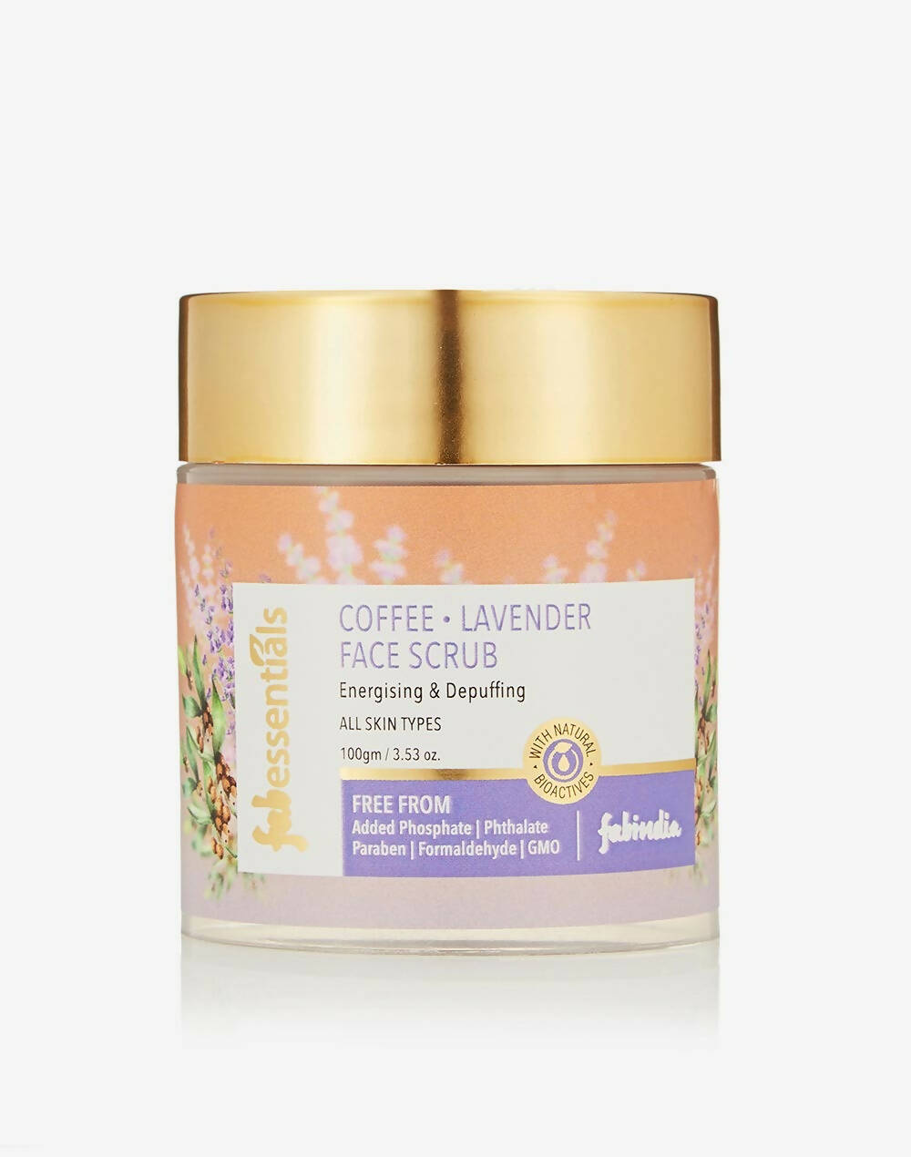 Fabessentials Coffee Lavender Face Scrub - Distacart