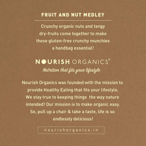 Nourish Organics Fruit and Nut Medley benefits