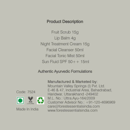 Forest Essentials Facial Care Selection Box - Distacart