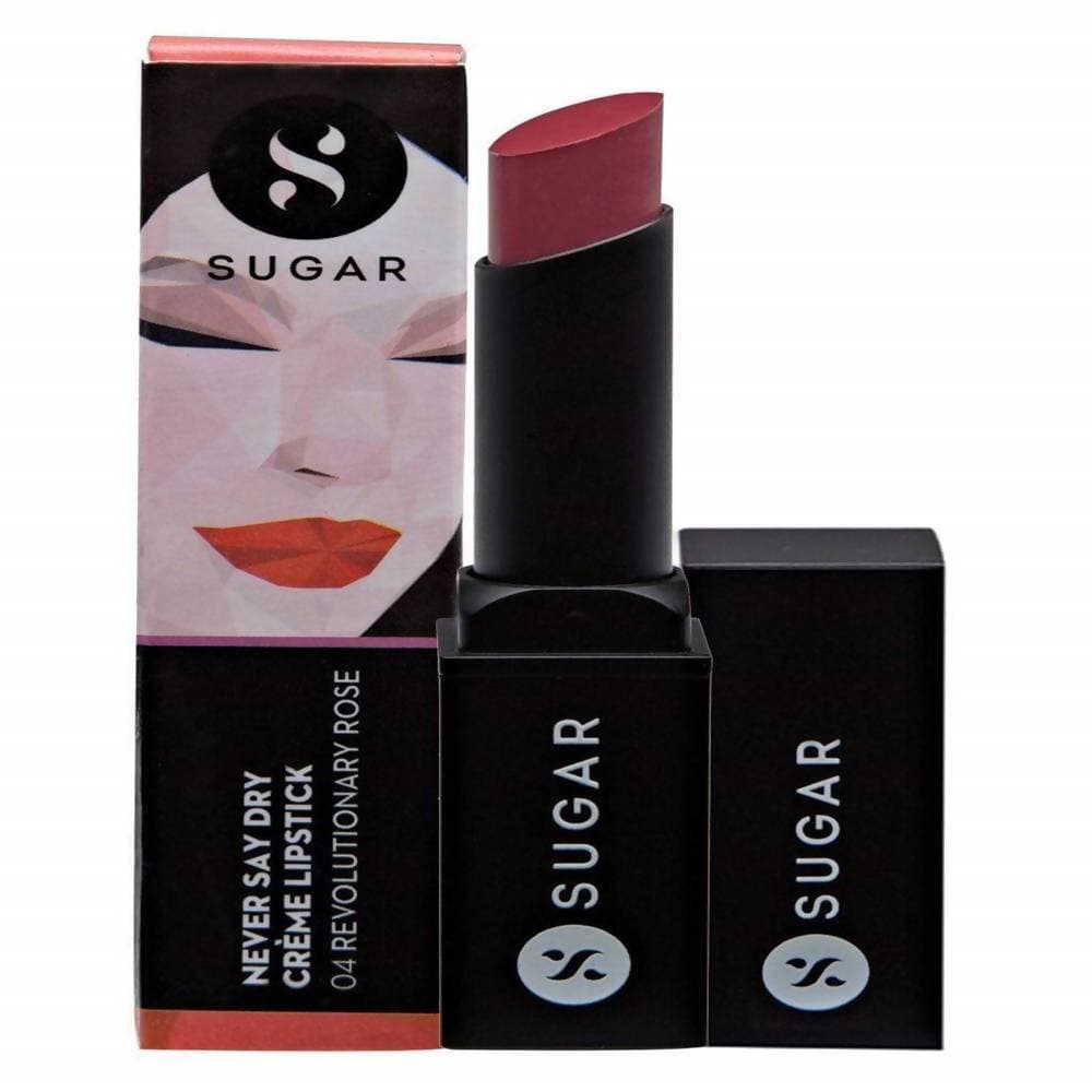 Sugar Never Say Dry Creme Lipstick - Revolutionary Rose 
