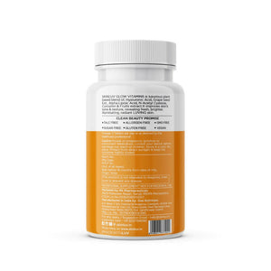 SkinLuv Plant Based Vegan Glow Vitamins Sugar Free Veg Tablets - Distacart