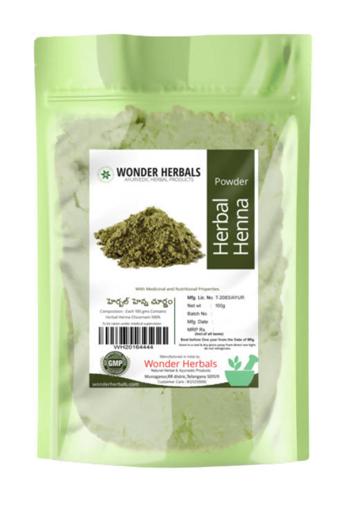 Wonder Herbals Herbal Henna Powder