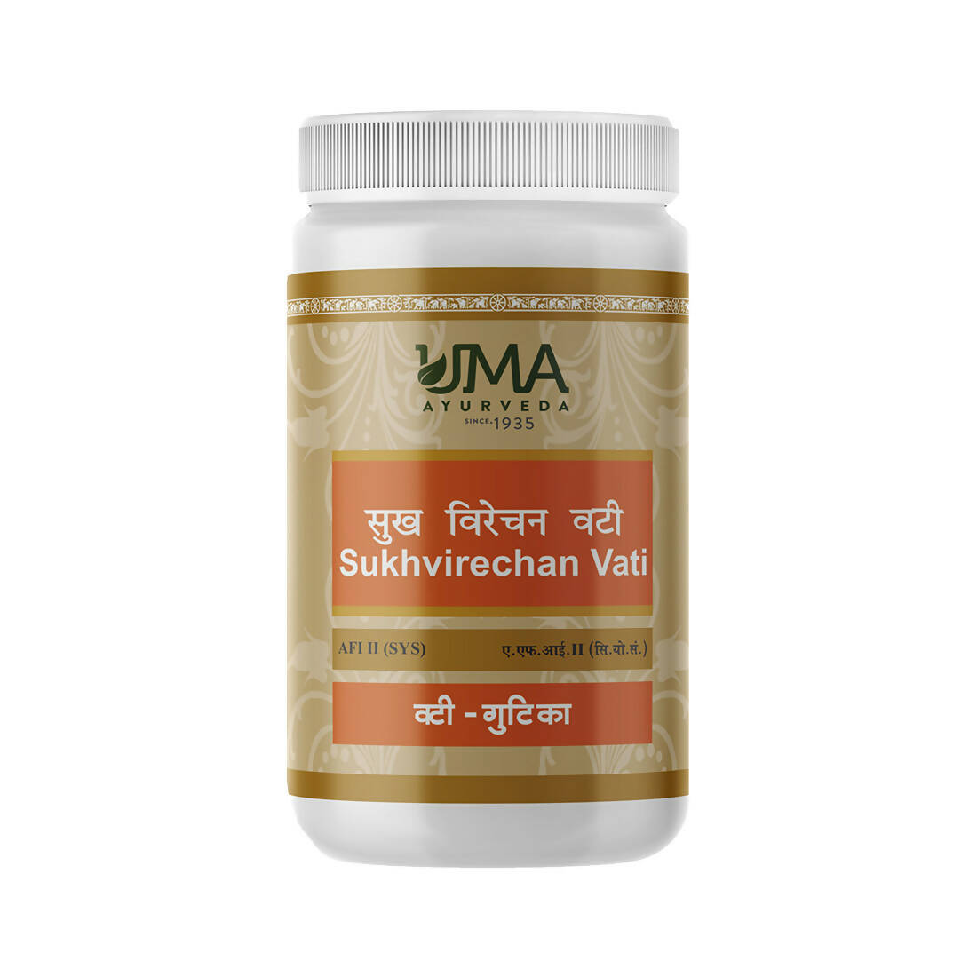 Uma Ayurveda Sukhvirechan Vati - Distacart