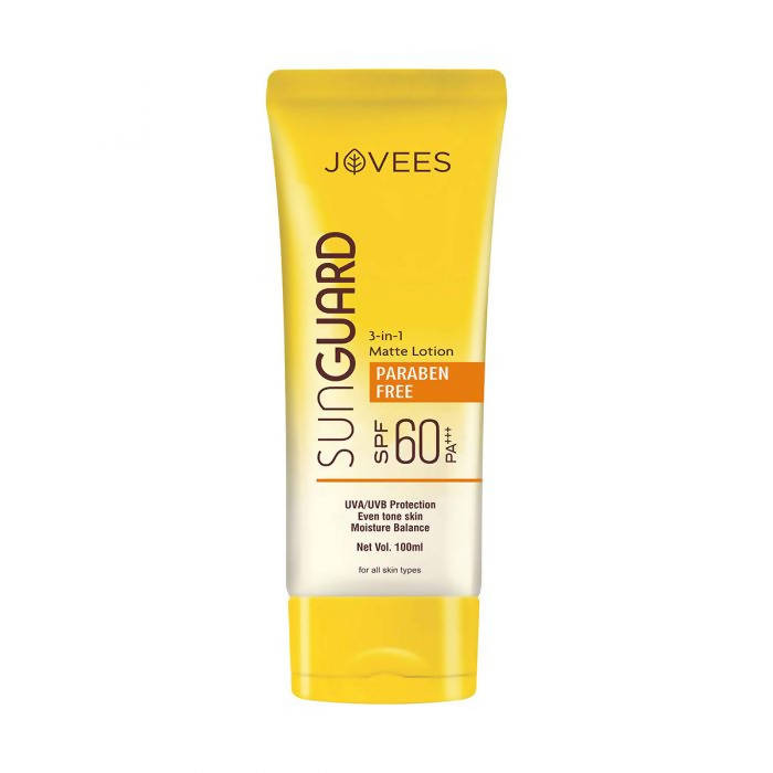 Jovees Sun Guard 3 In 1 Matte Lotion SPF 60 - Distacart
