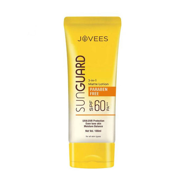 Jovees Sun Guard 3 In 1 Matte Lotion SPF 60 - Distacart