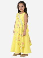 Thumbnail for Lil Drama Girls Maxi - Yellow - Distacart