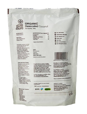 Organic Desiccated Coconut Powder