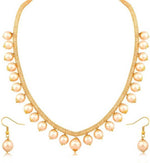 Thumbnail for Gold-Plated Alloy Crystal Chain Necklace Set - The Pari - Distacart