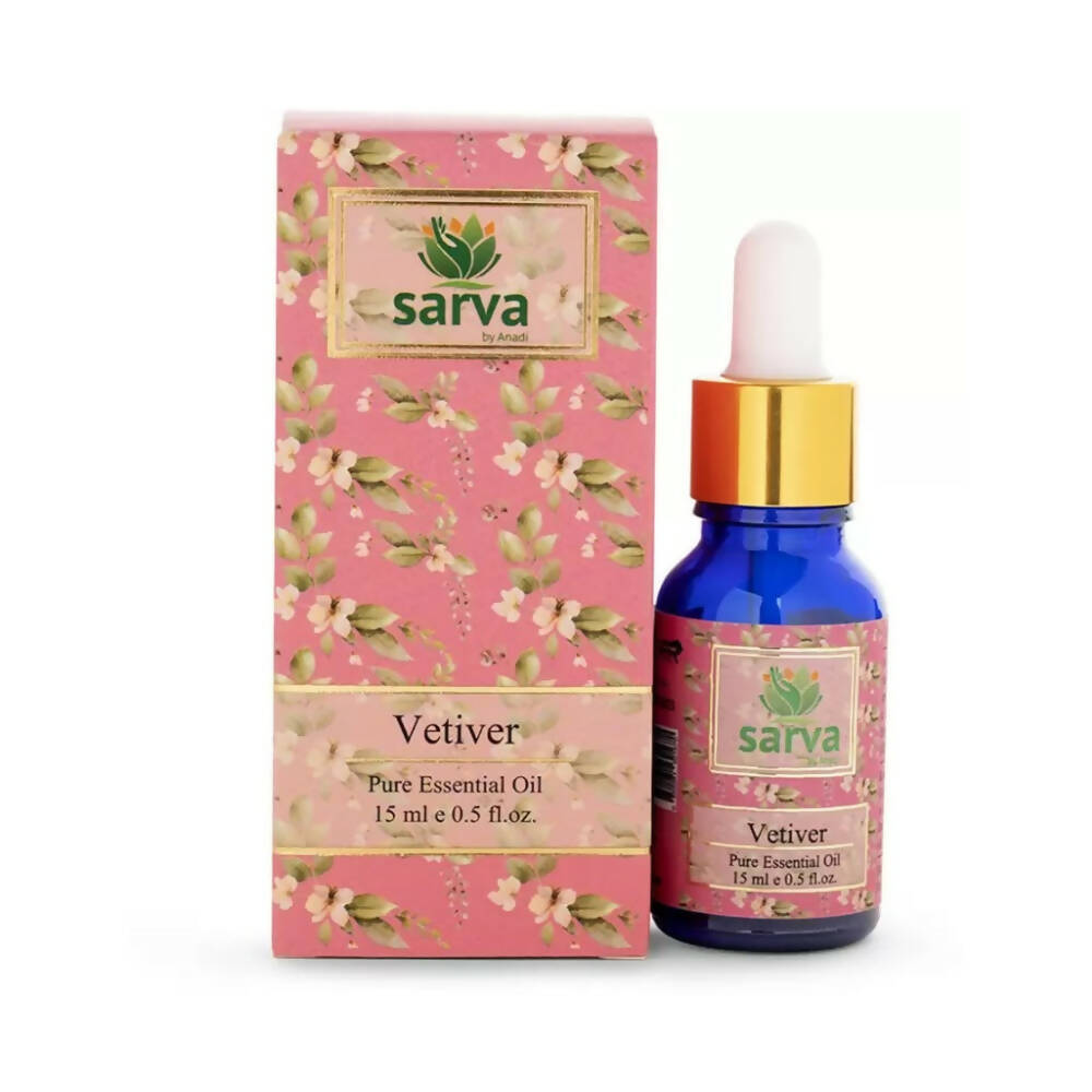 Sarva by Anadi Vetiver Pure Essential Oil - Distacart
