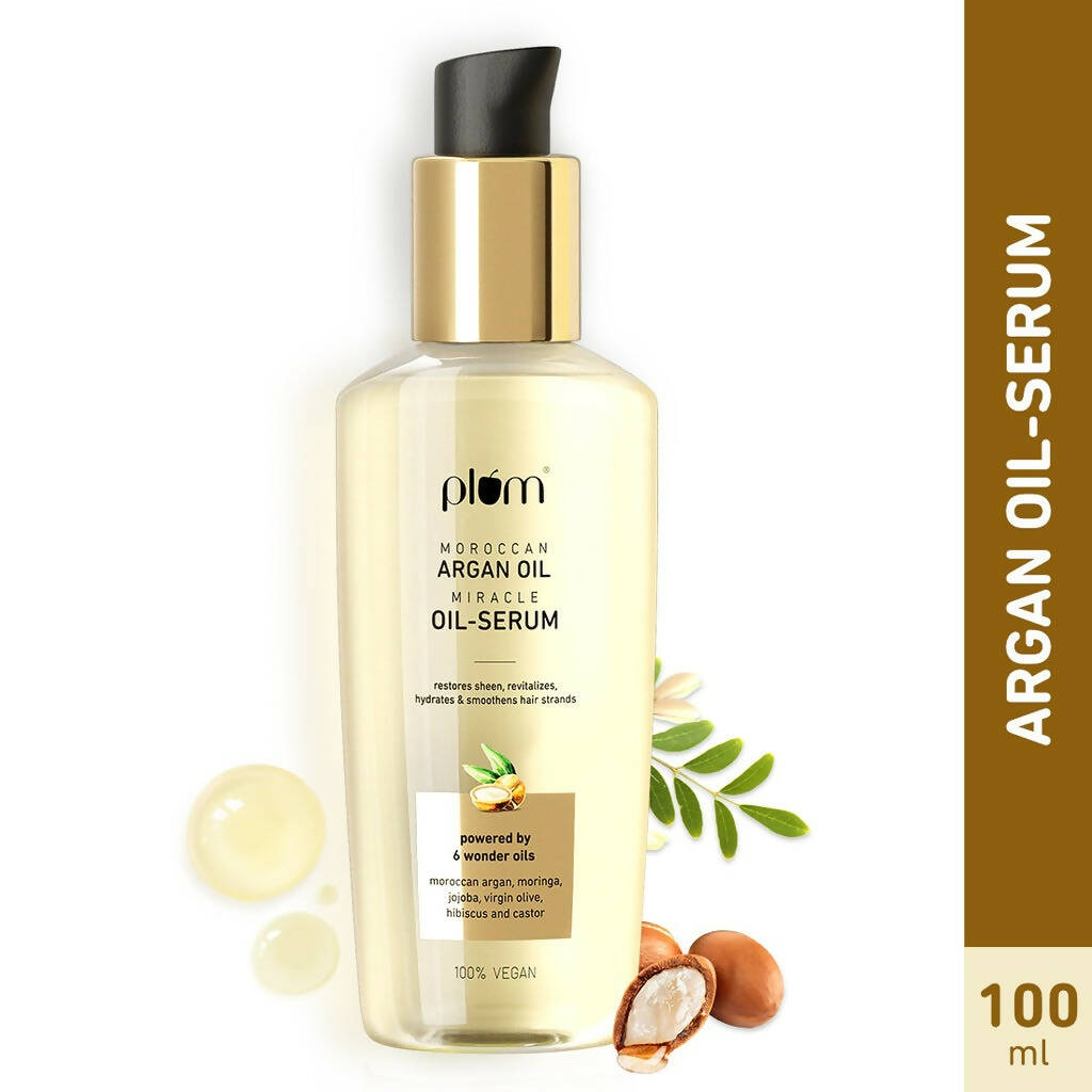 Plum Moroccan Argan Oil Miracle Oil-Serum - Distacart
