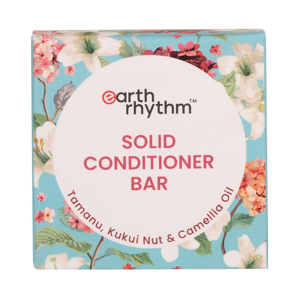 Earth Rhythm Solid Conditioner Bar - Tamanu, Kukui Nut & Camellia Oil - Distacart