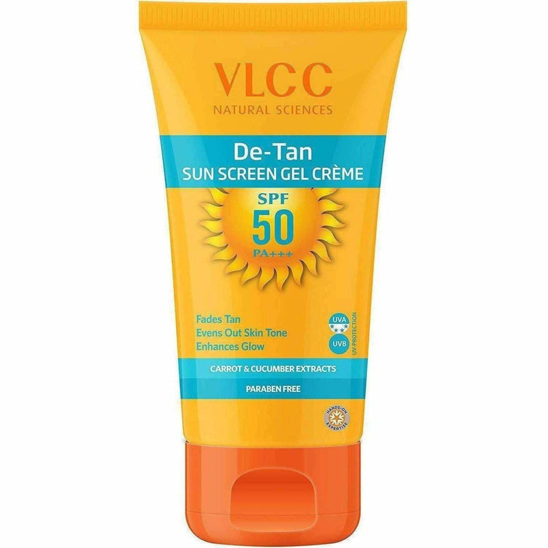 VLCC De Tan Sunscreen Gel Creme, SPF 50
