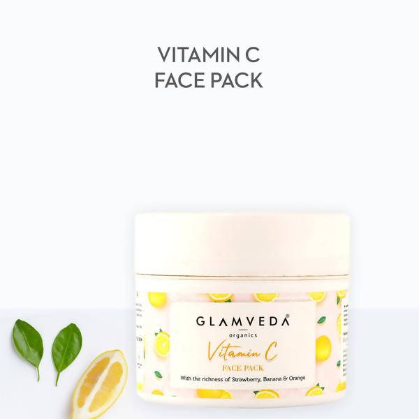Glamveda Vitamin C Skin Lightening & Brightening Face Pack