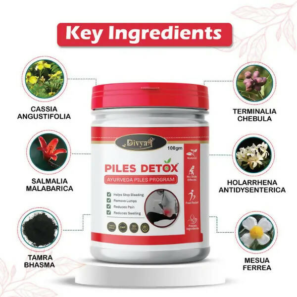 Divya Shree Piles Detox Powder - Distacart