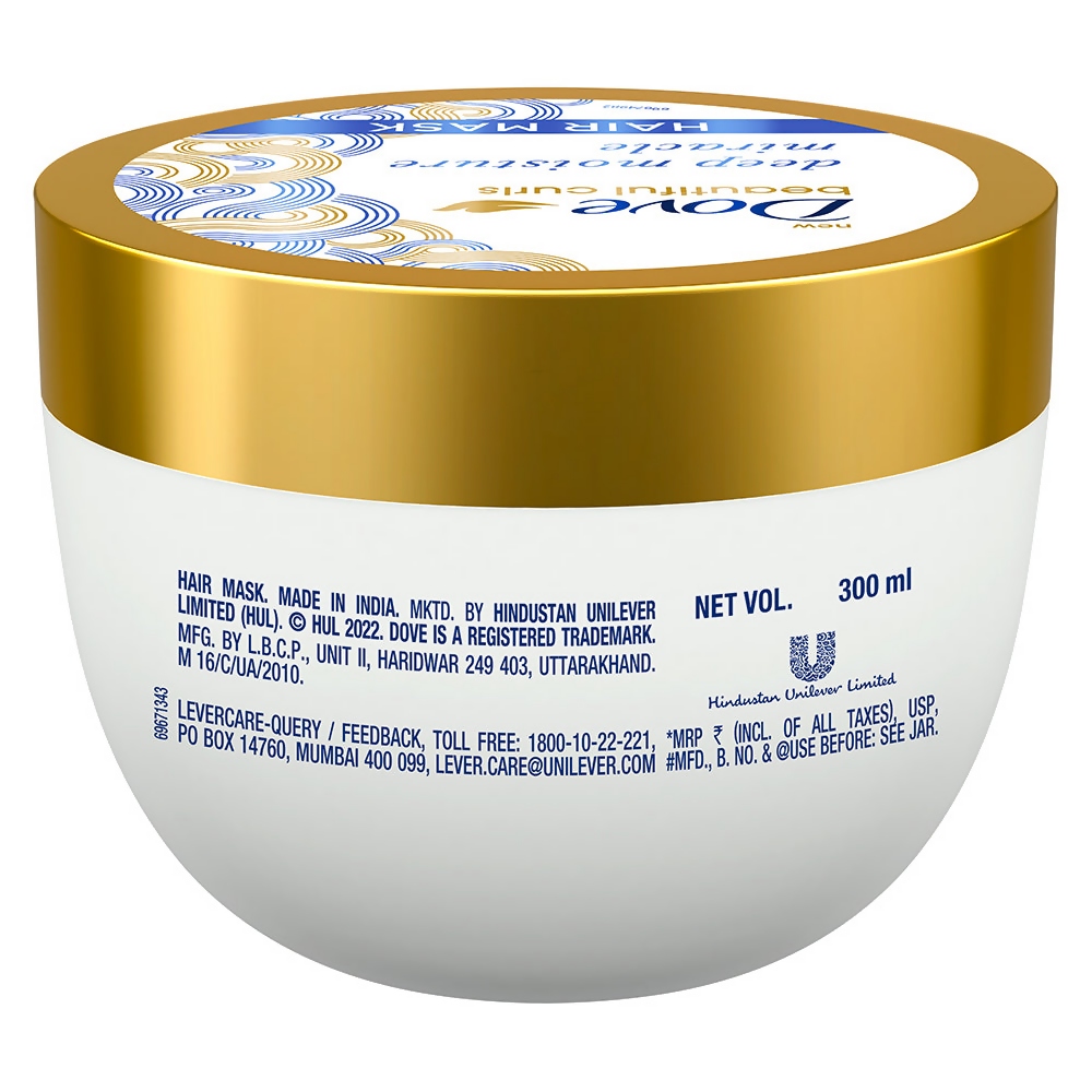 Dove Beautiful Curls Deep Moisture Hair Mask - Distacart