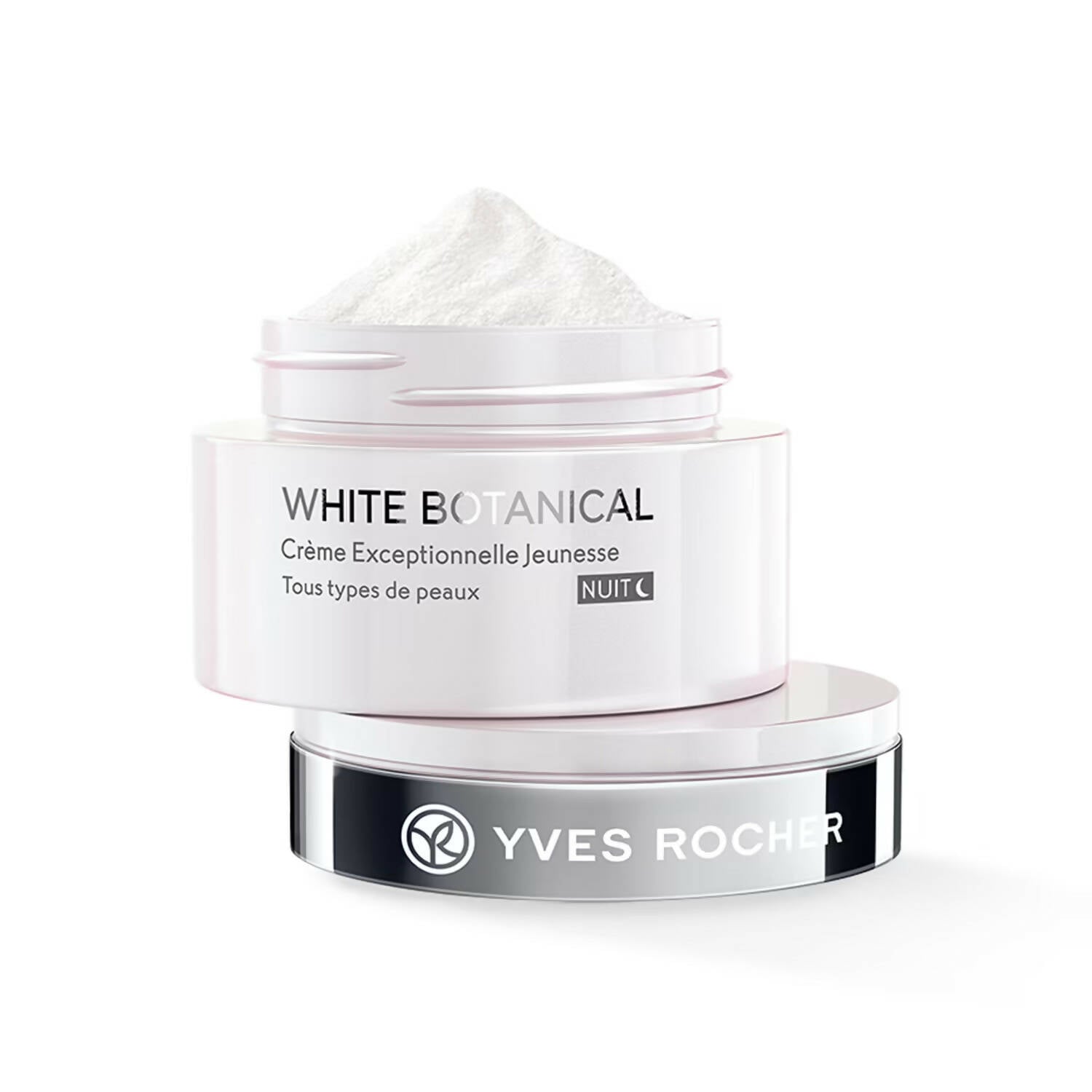 Yves Rocher White Botanical Exceptional Youth Night Cream - Distacart