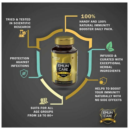 Sushrut Ayurved Emun Care Veg Capsules - Distacart