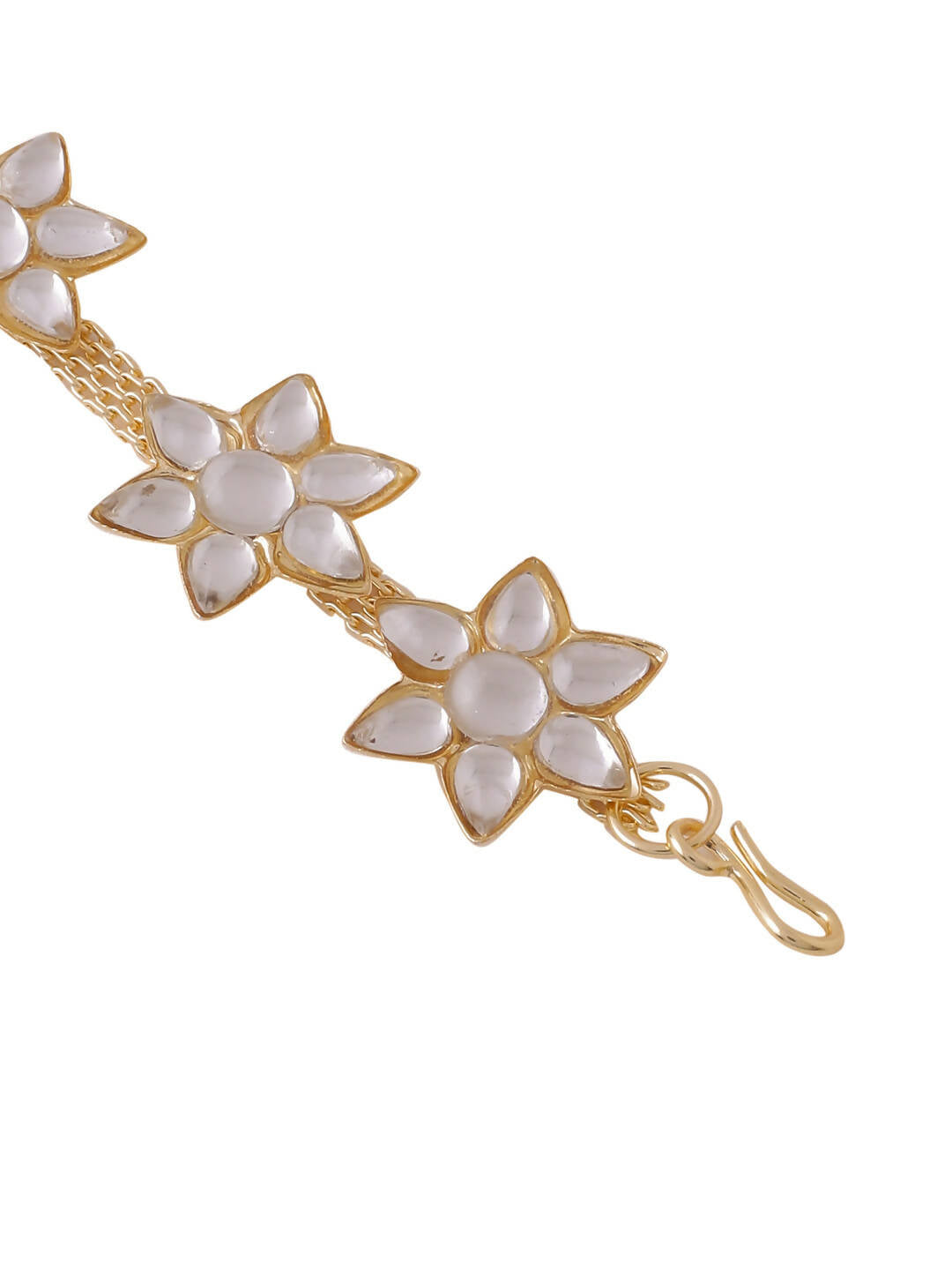 NVR Women's Gold-Plated Traditional Trending Matha Patti - Distacart