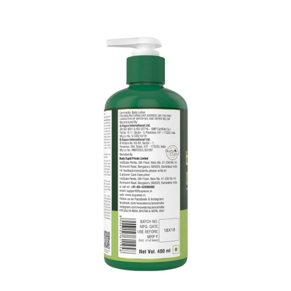 Wow Skin Science Green Tea Body Lotion - Distacart