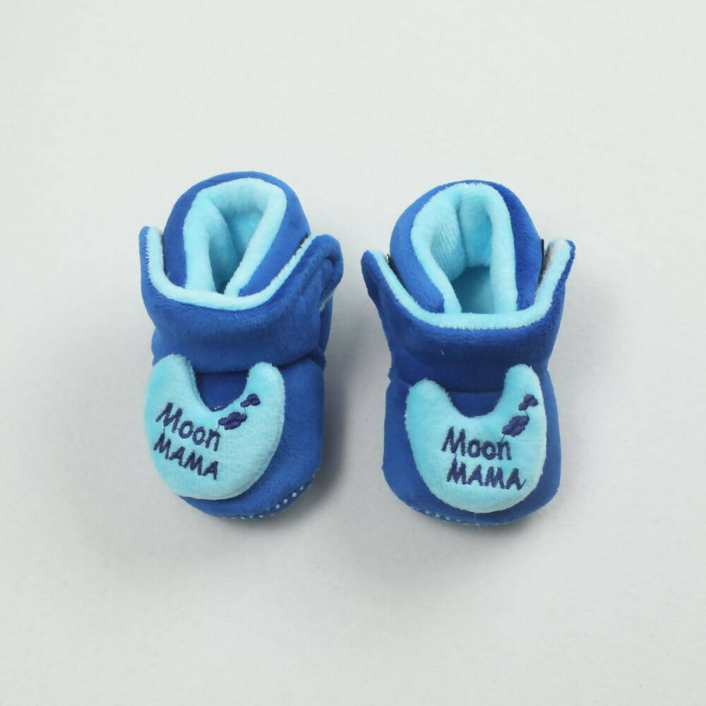 Tiny Bugs For Boys & Girls Baby Winter Booties - Blue - Distacart