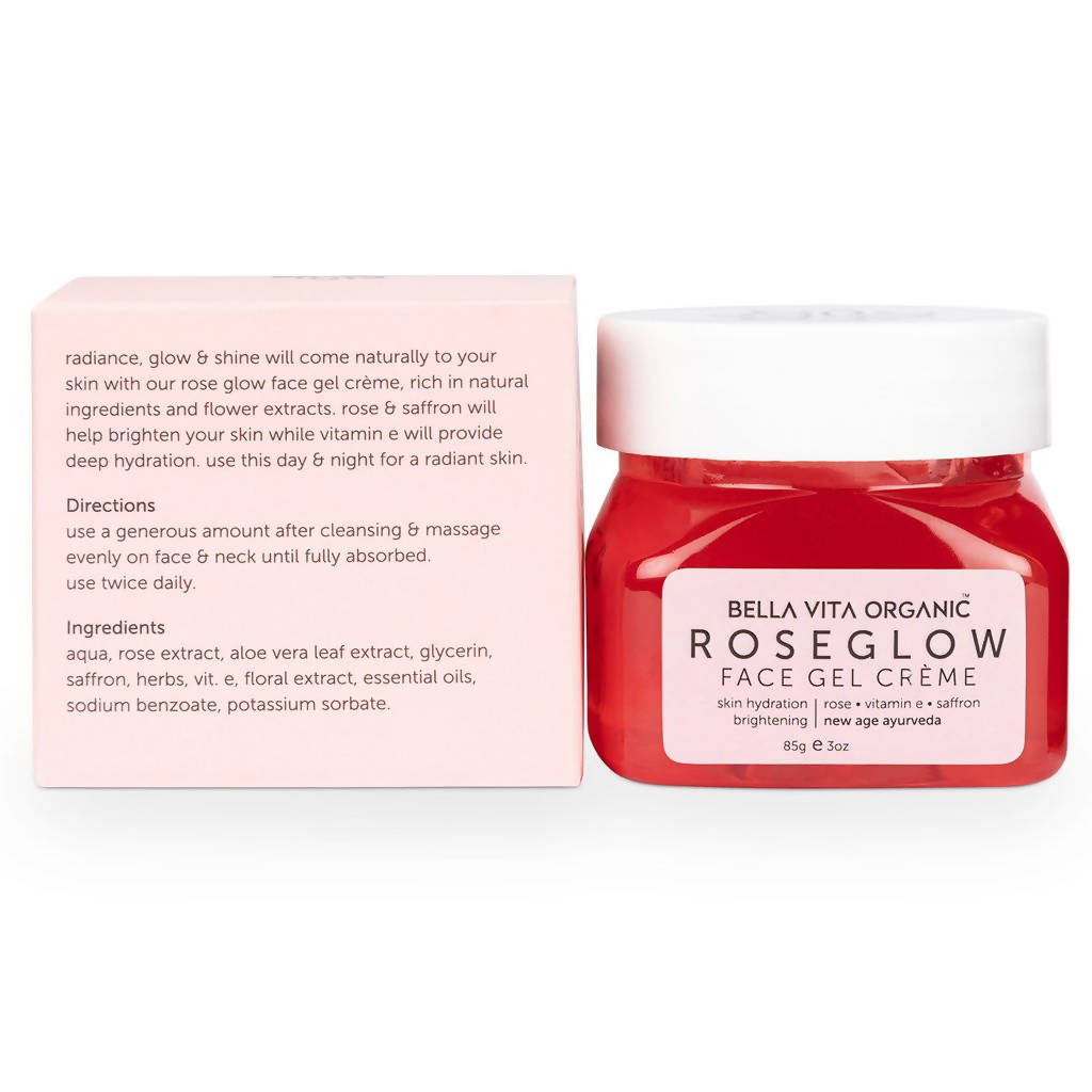 Bella Vita Organic Rose Glow Face Gel Creme online