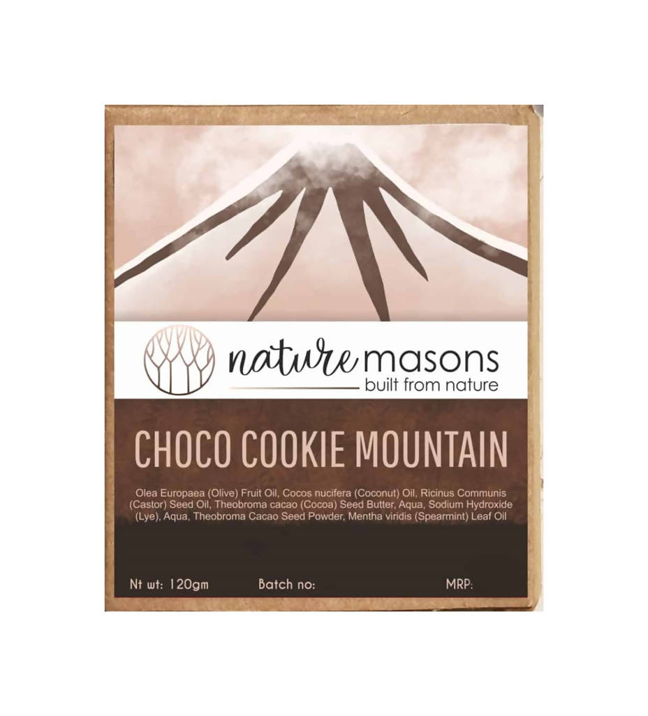 Nature Masons Choco Cookie Mountain Artisanal Cold Process Soap - Distacart