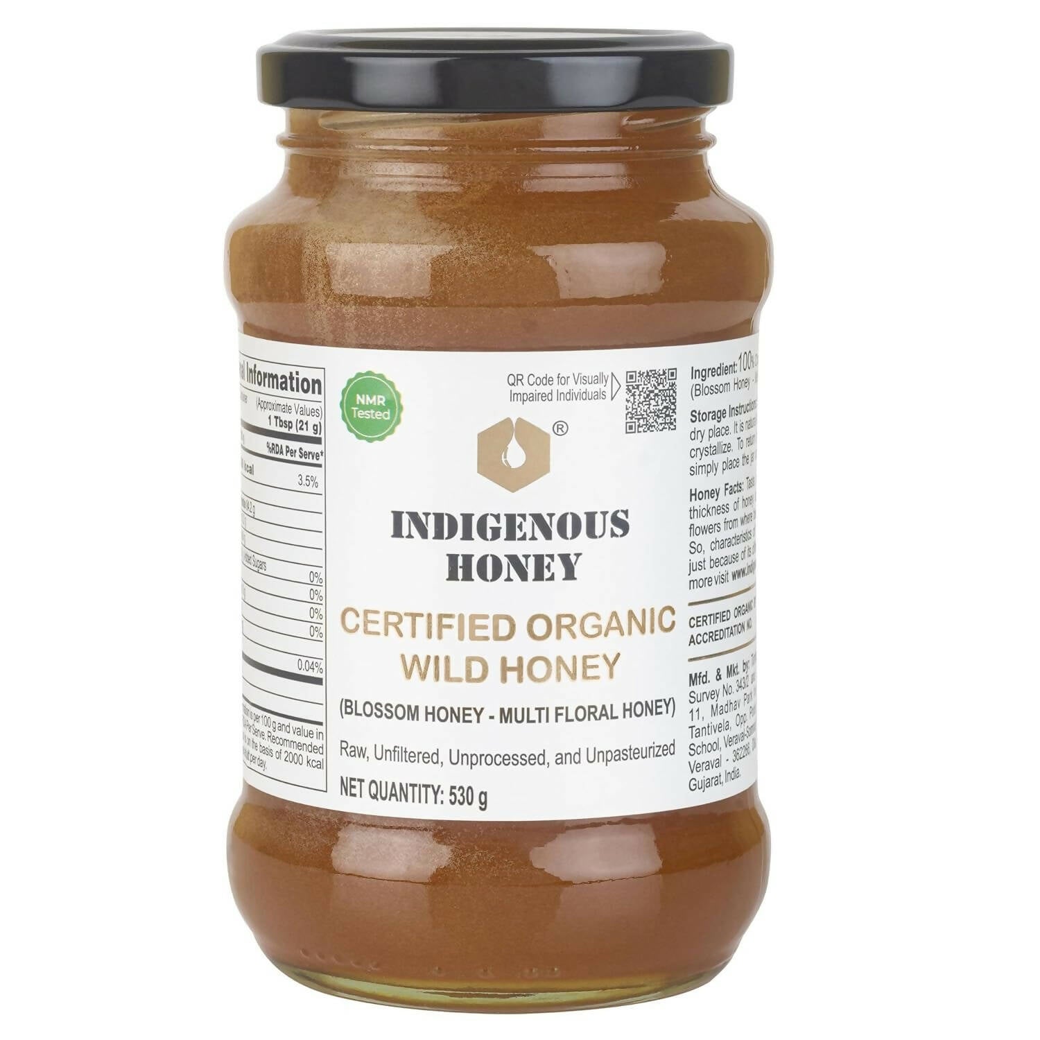 Indigenous Honey Raw Organic Honey Unprocessed Unfiltered Unpasteurized Pure Natural Original Honey - Distacart