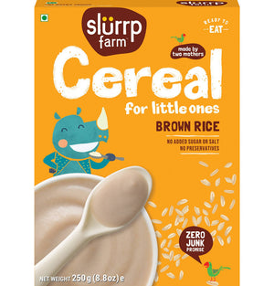 Slurrp Farm Brown Rice Cereal For Little Ones