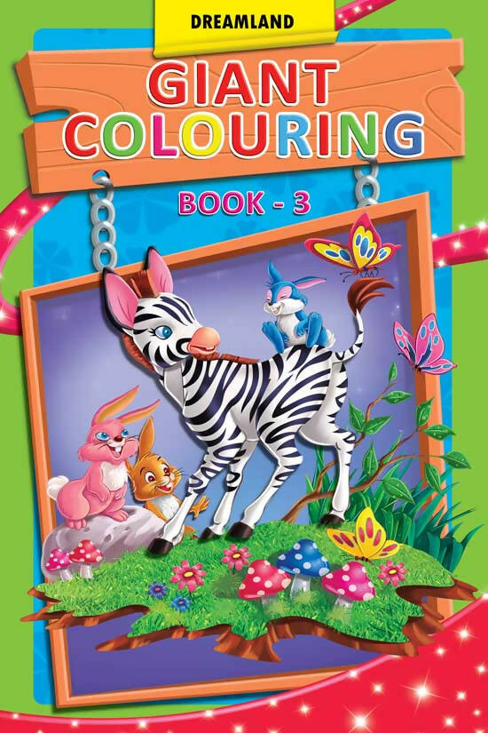 Dreamland Giant Colouring Book - 3 - Distacart