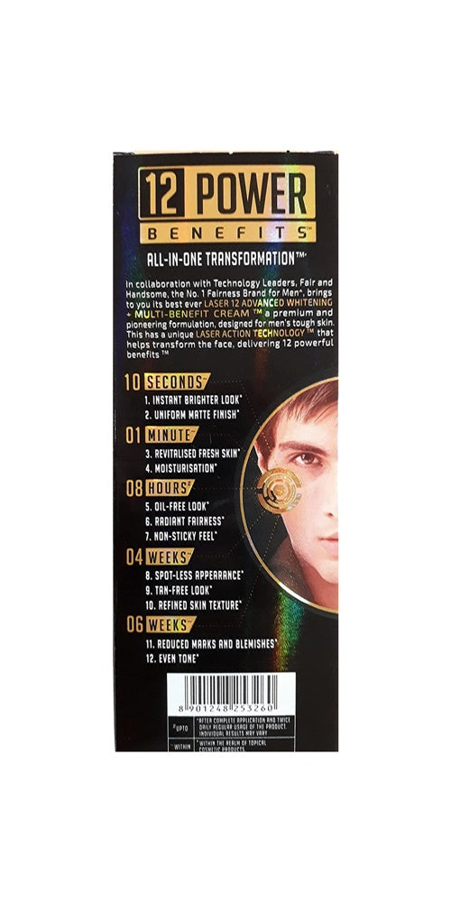 Buy Emami Fair and Handsome Laser 12 Advanced Whitening and Multi