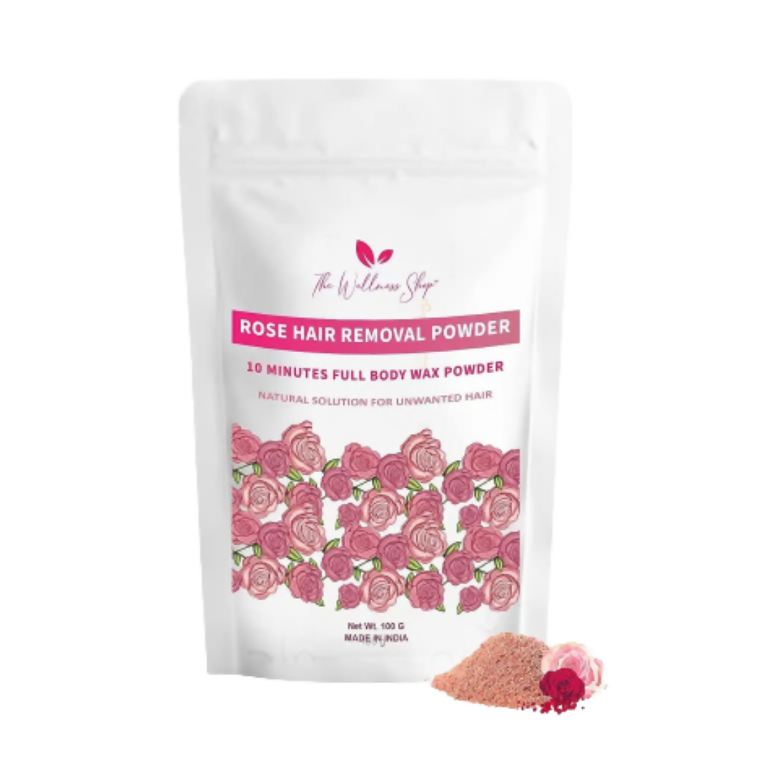 The Wellness Shop Rose Hair Removal Powder - Distacart