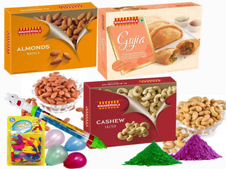 Bikano Masala Kaju And Badam Holi Gift - Distacart