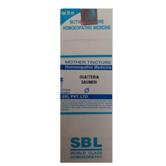 SBL Homeopathy Guatteria Gaumeri Mother Tincture Q - Distacart