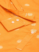 Thumbnail for Mustard Men Pure Cotton Relaxed Opaque Printed Casual Shirt - Mahotsav - Distacart