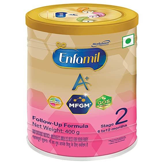 Enfamil A+ Follow Up Formula (6 Months Onward) Stage 2 For Infants 400 g