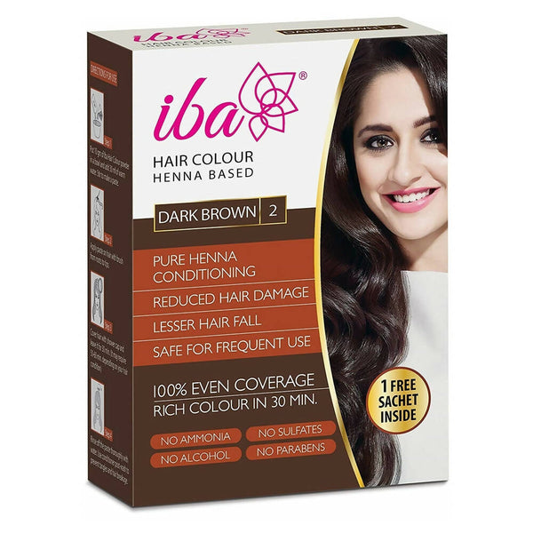Iba Hair Color - Dark Brown - Distacart