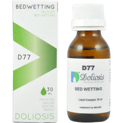 Doliosis Homeopathy D77 Bed Wetting Drops