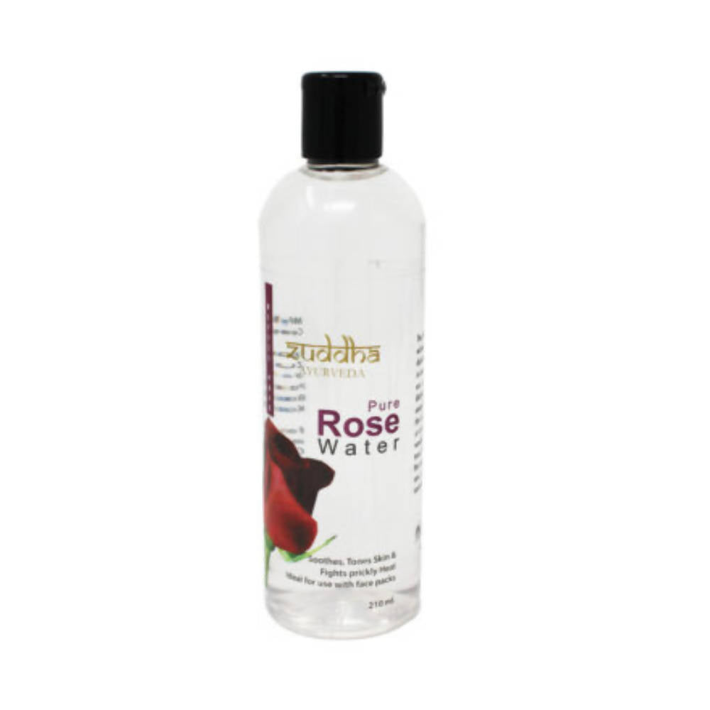 Zuddha Ayurveda Pure Rose Floral Water - Distacart