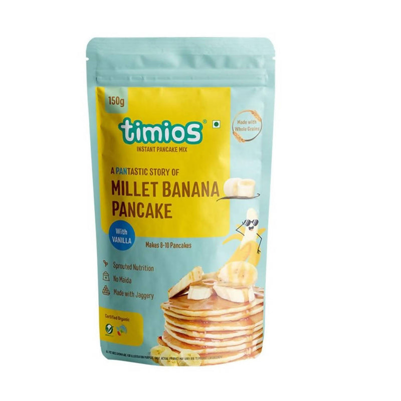 Timios Banana Millet Pancake with Vanilla