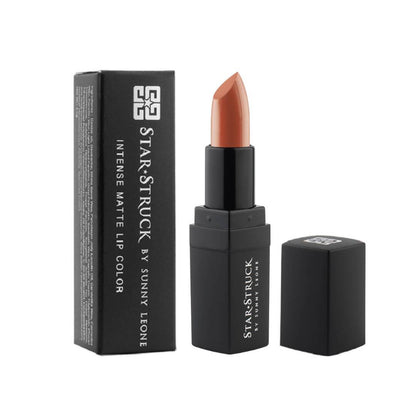 Star Struck By Sunny Leone Intense Matte Lip Color - Caramello - Distacart